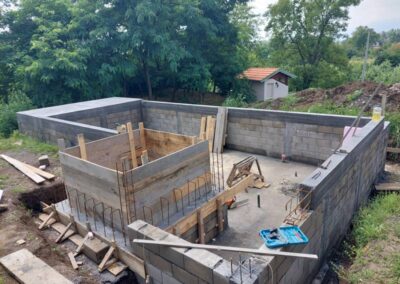 Zidanje đakuzija Trifunović projekat